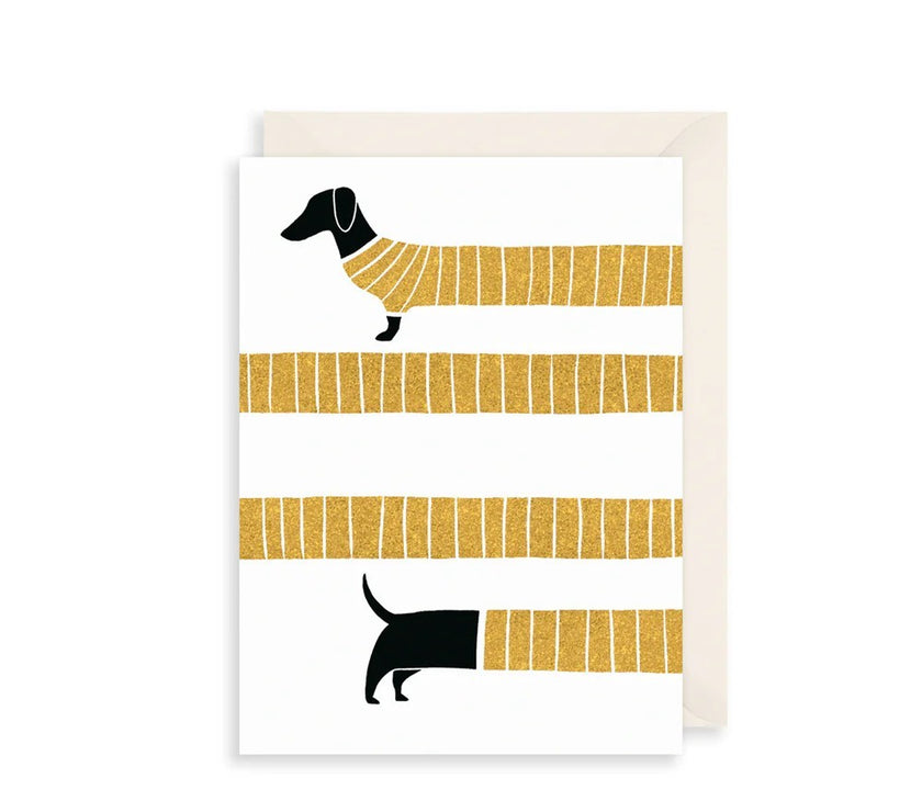 Dachshund Birthday Card