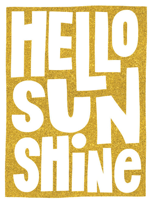 Hello Sunshine Greeting Card
