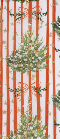 Christmas Spruce Striped Xmas Tissue Paper