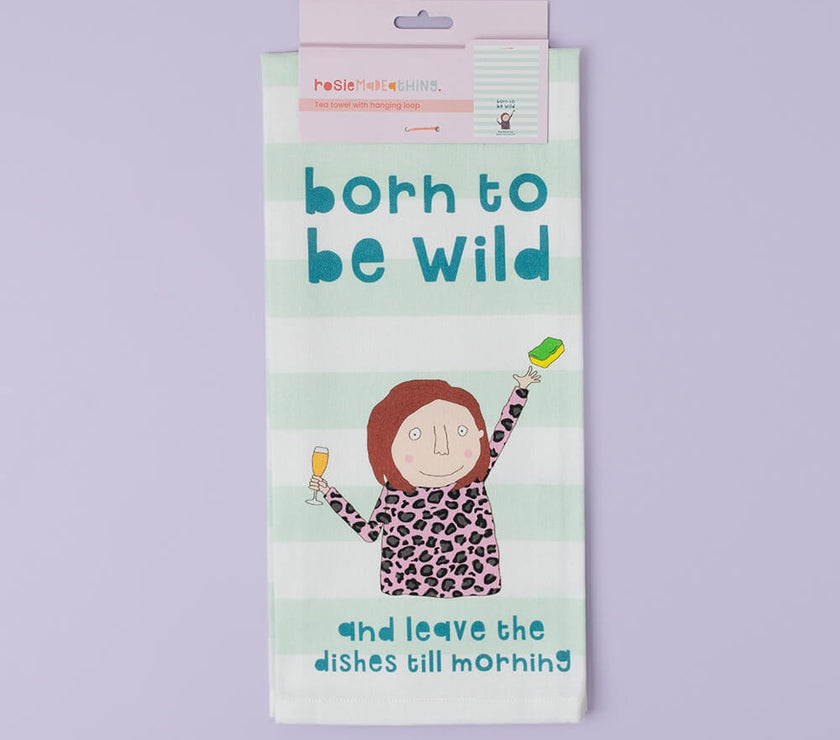 Be Wild Tea Towel