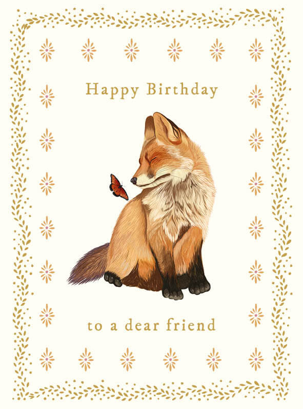 Ivy Dear Friend Birthday Card