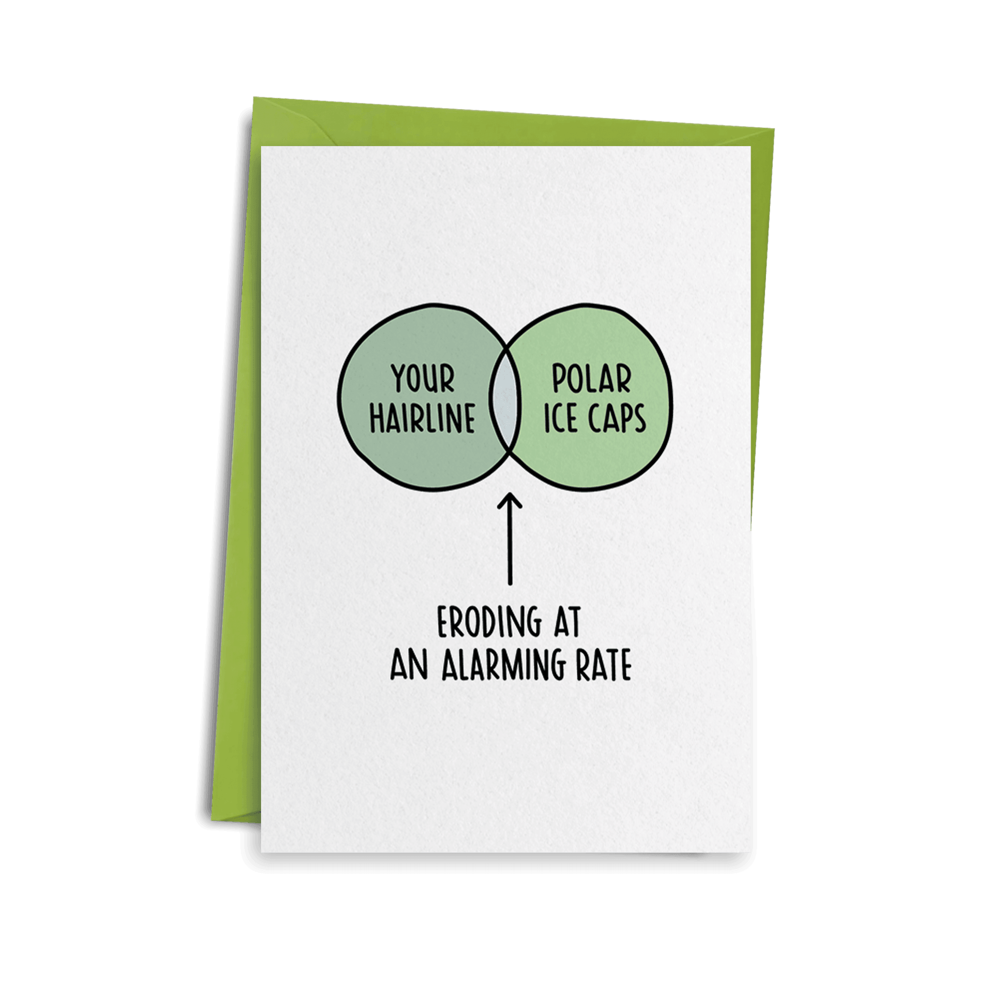 Hairline Birthday Card