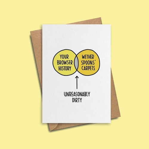 Wetherspoons Greeting Card