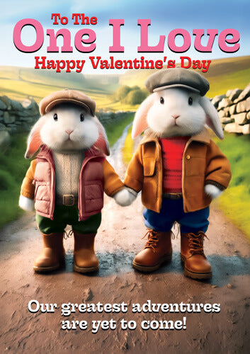 Ark Life One I Love Valentine's Card