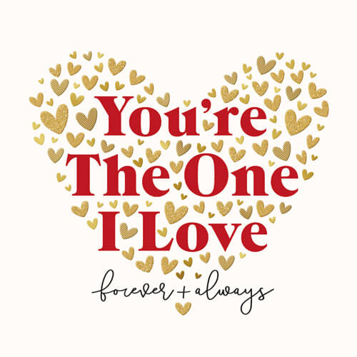 Alice Scott One I Love Valentine's Card