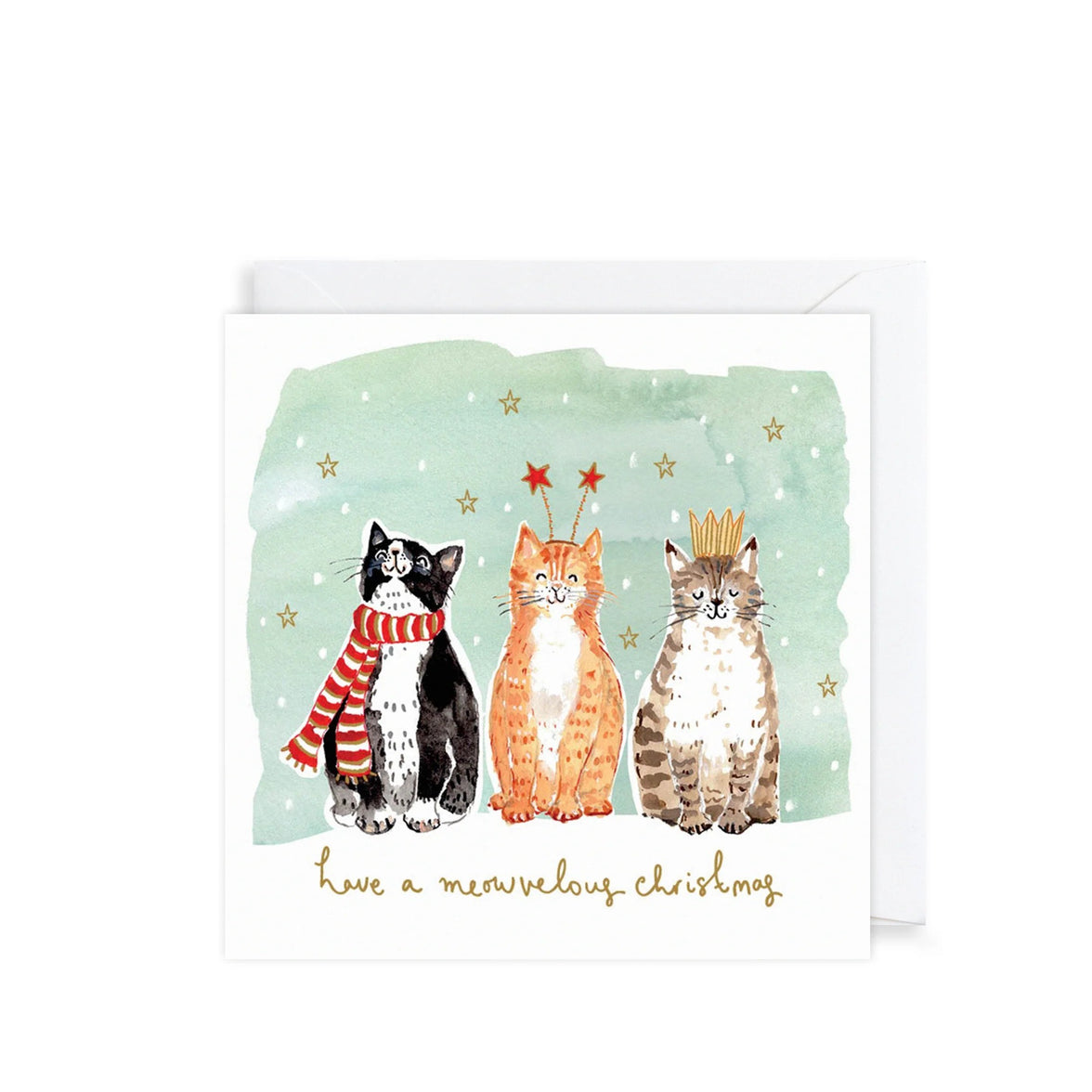Louise Mulgrew Pets Wallet Christmas Cards
