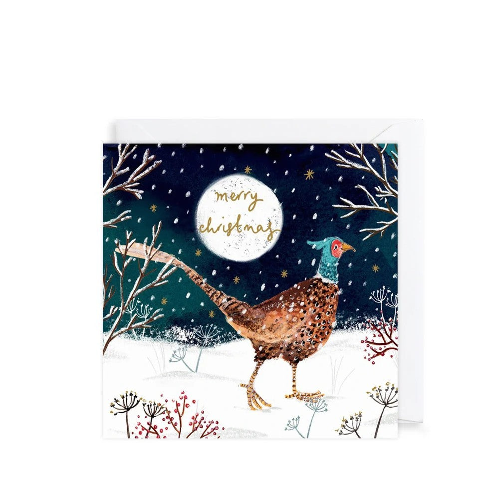 Louise Mulgrew Hare and Pheasant Wallet Christmas Cards