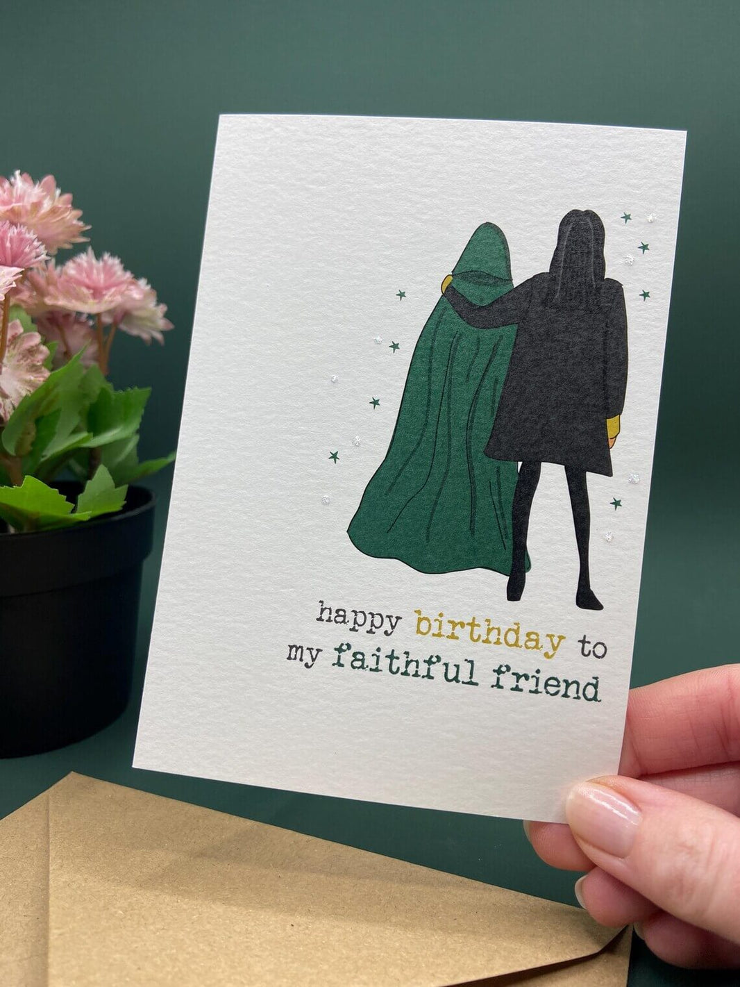 Faithful Friend Traitors Birthday Card
