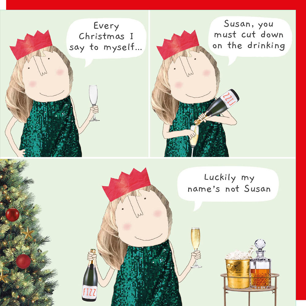Xmas Susan Christmas Card