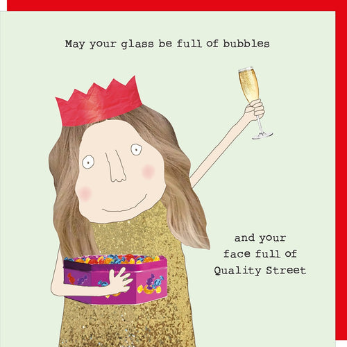 Face Full Christmas Card