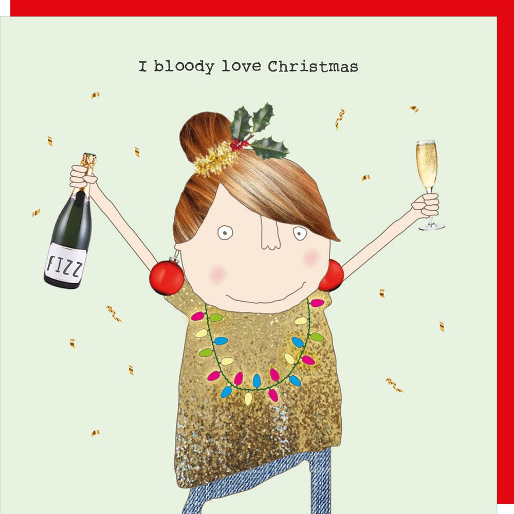 Love Xmas Christmas Card