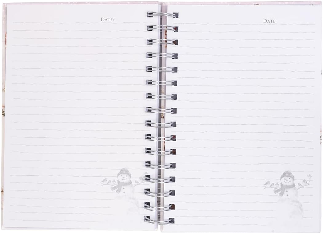 Christmas Snow Place Spiral Bound Notebook