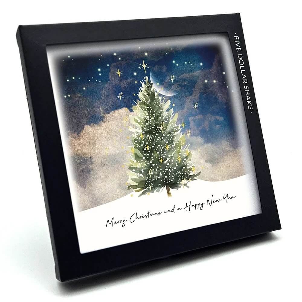 Tree at Night Christmas Boxed Cards
