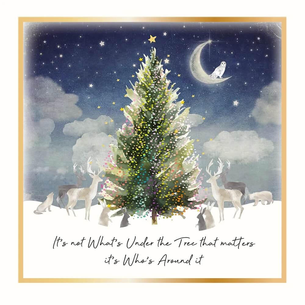 Wildlife Tree Christmas Boxed Cards