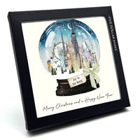 Landmarks Globe Christmas Boxed Cards