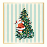 Santa Tree Christmas Boxed Cards