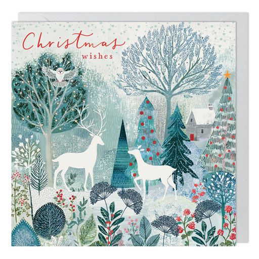Woodland Deer Pack of 6 Charity Christmas Cards