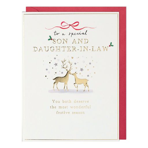 Son & Daughter-in-Law Christmas Card