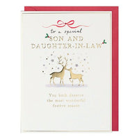 Son & Daughter-in-Law Christmas Card