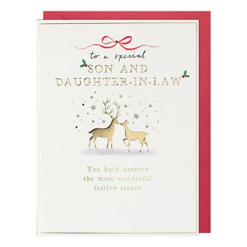 Son & Daughter-in-Law Christmas Card