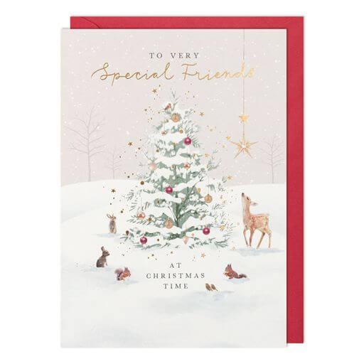 Special Friends Christmas Card
