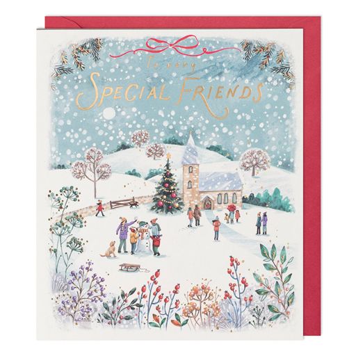 Special Friends Christmas Card