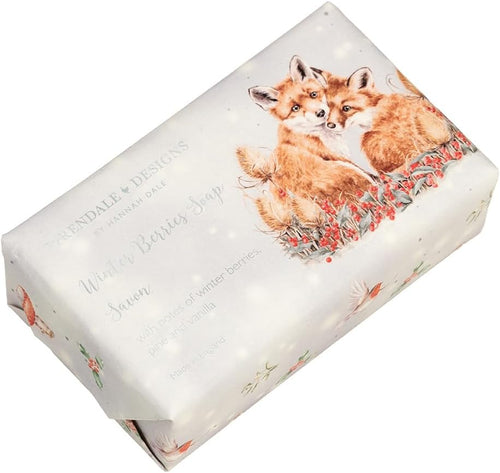 Christmas Soap Foxes