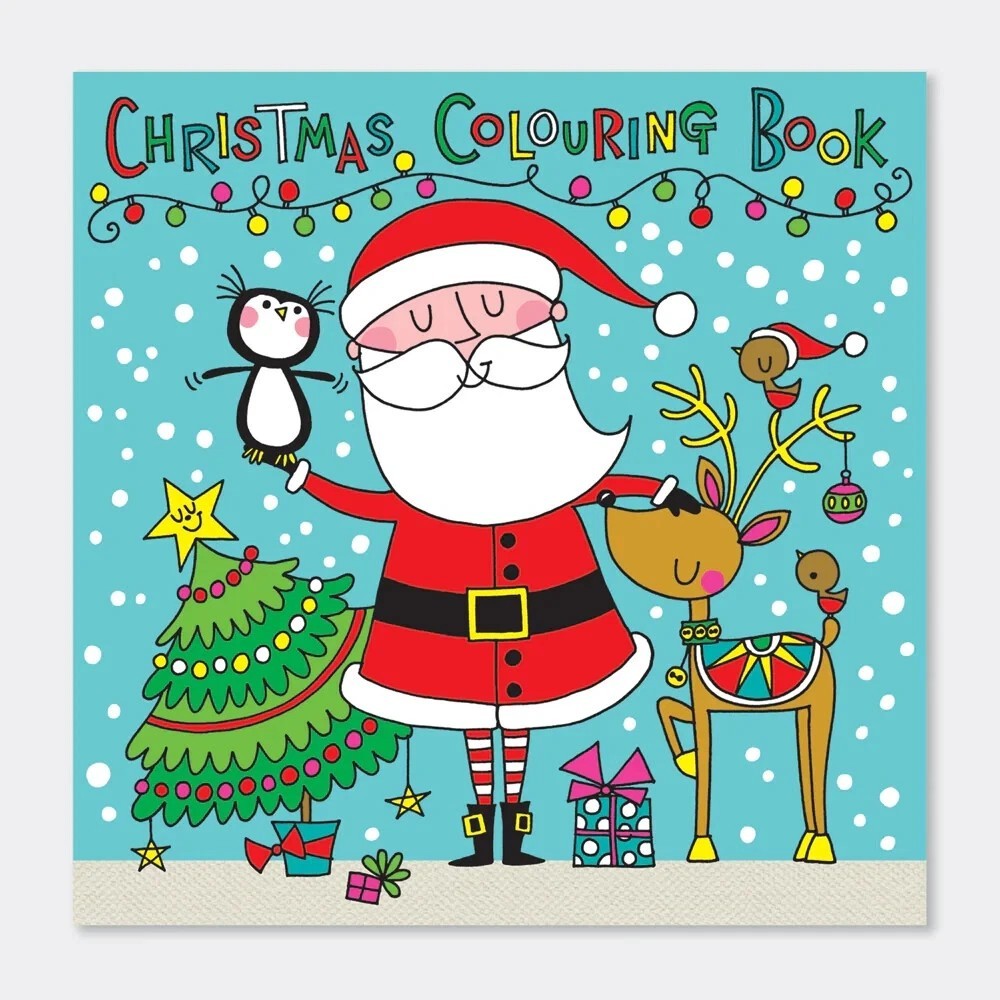 Christmas Santa Colouring Book