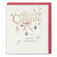 Special Couple Decorations Christmas Card