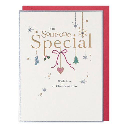 Special Someone Decorations Christmas Card