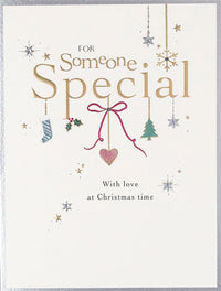 Special Someone Decorations Christmas Card