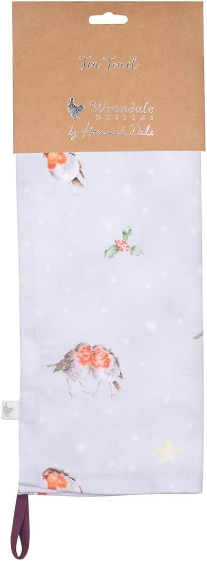 Christmas Seasons Tweetings Tea Towel