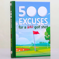 500 Excuses Golf Book