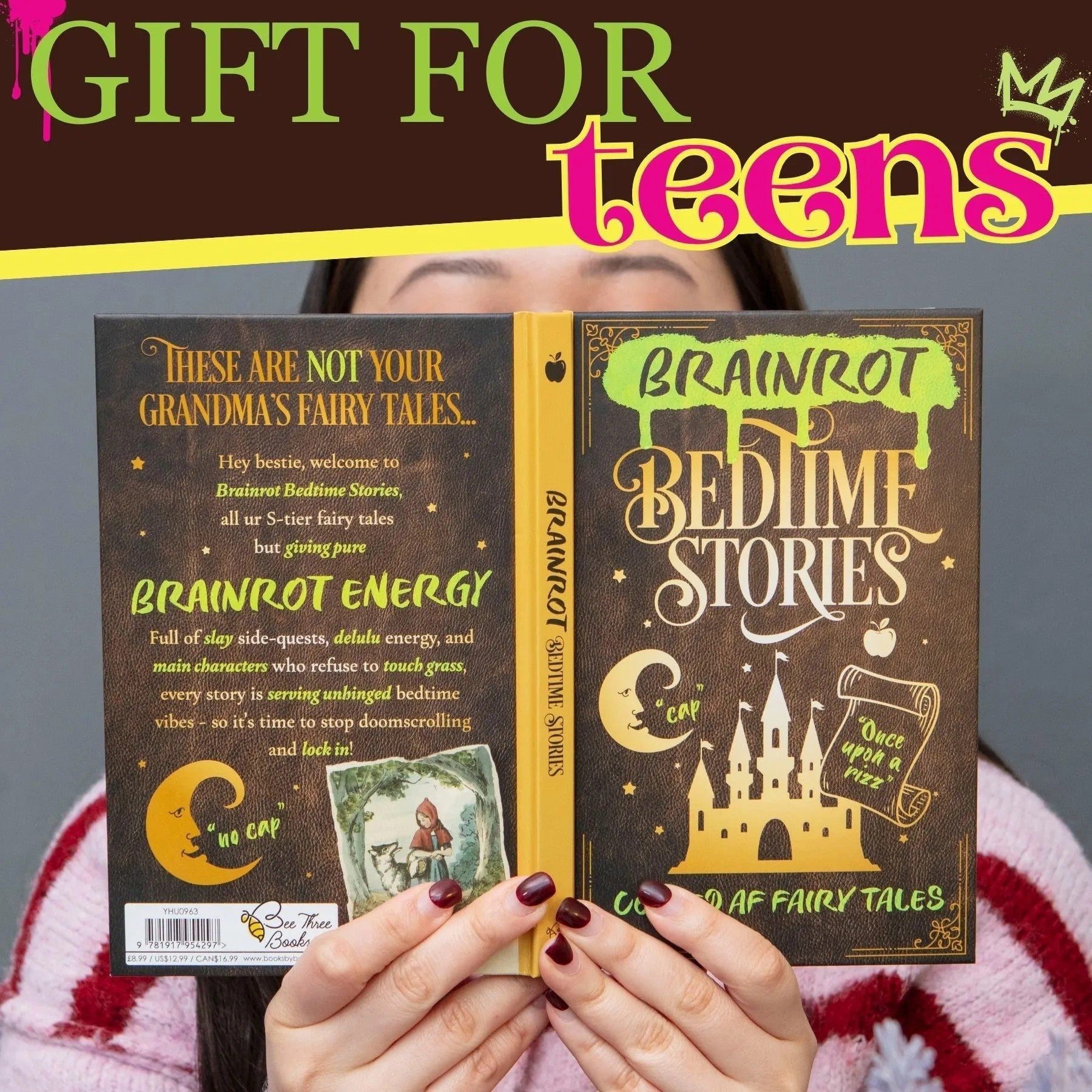 Brainrot Bedtime Stories Book