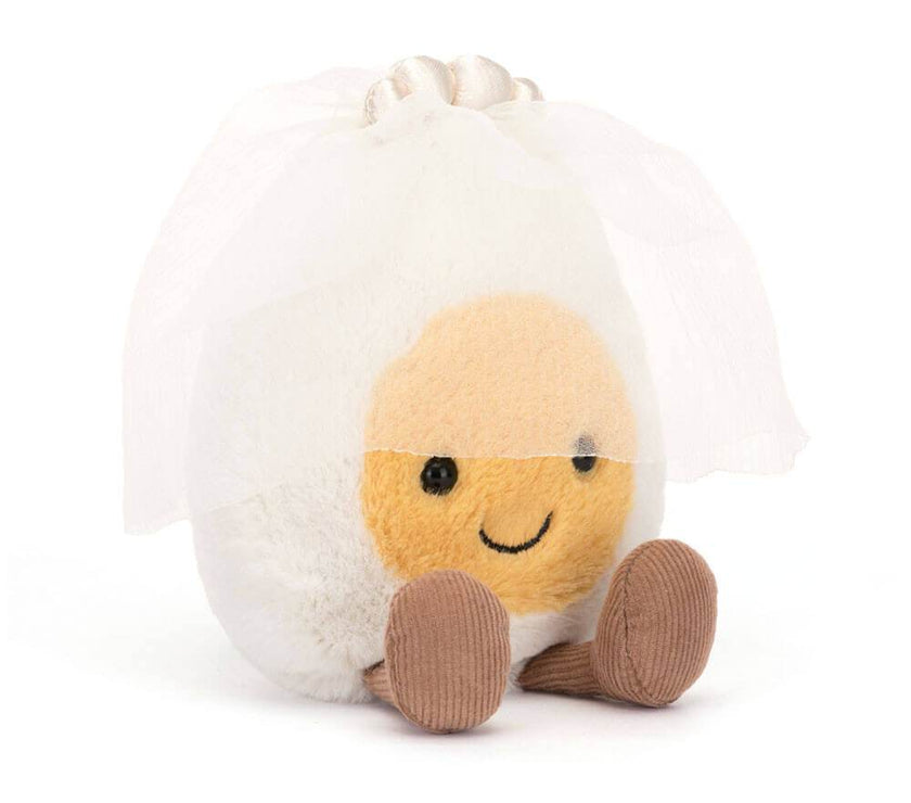 Amuseable Boiled Egg Bride Soft Toy - House of Cards