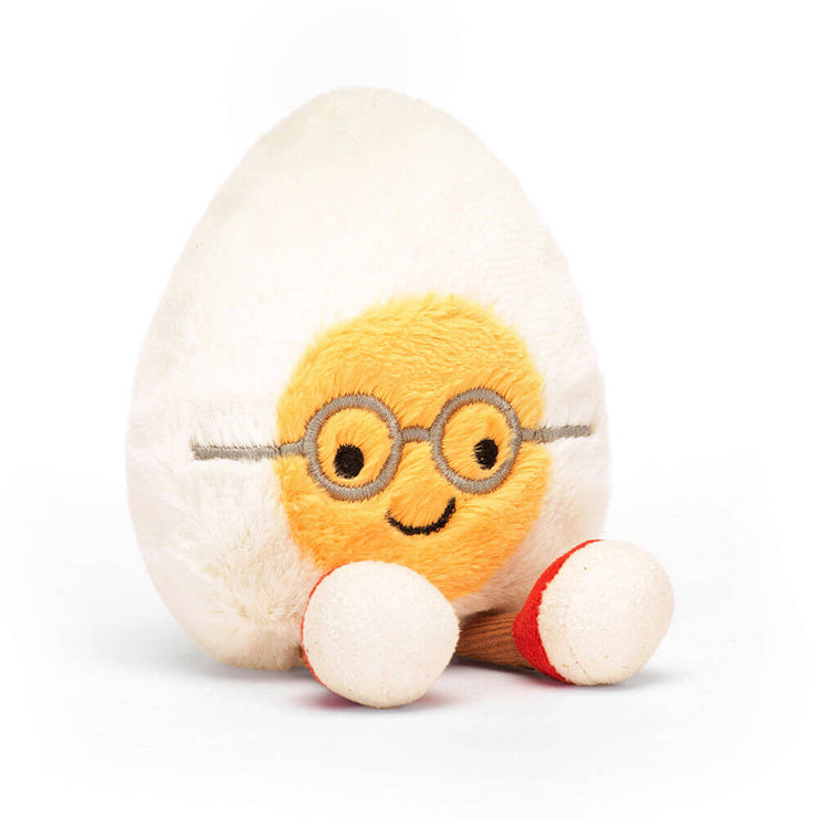 Boiled Egg Geek Soft Toy
