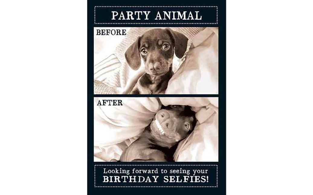 Party Animal Birthday Card - House of Cards