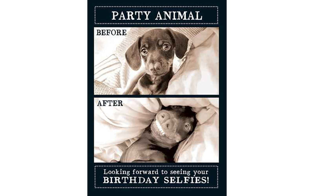 Party Animal Birthday Card
