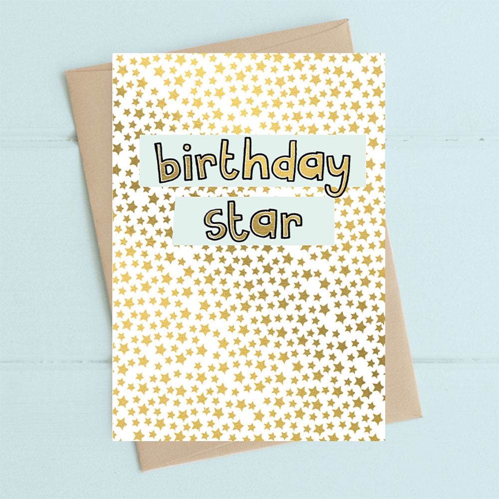 Birthday Star Card - House of Cards
