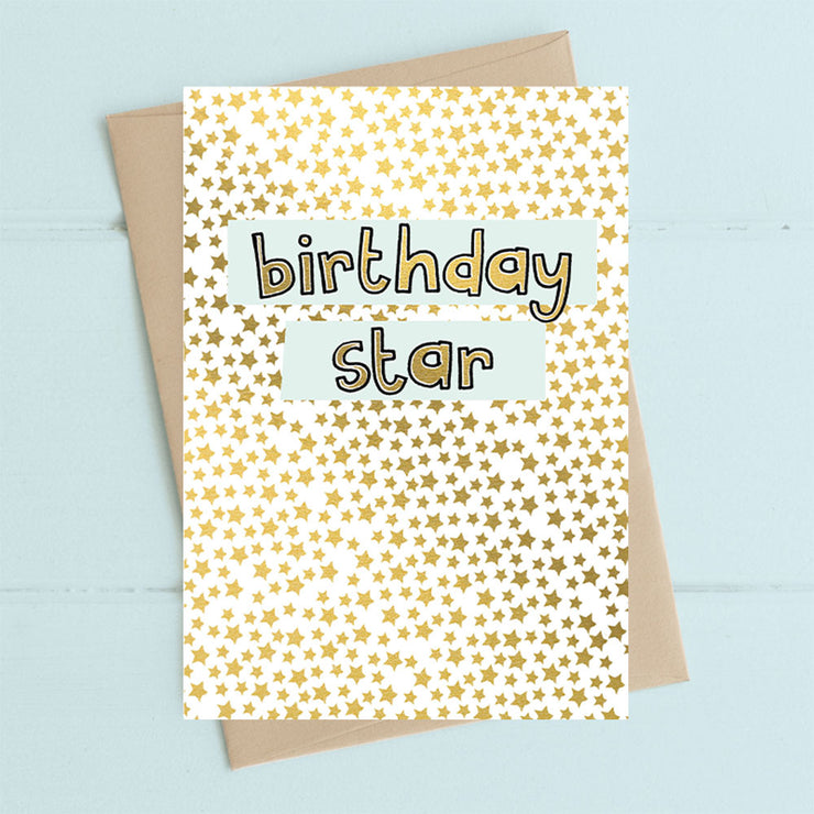 Birthday Star Card