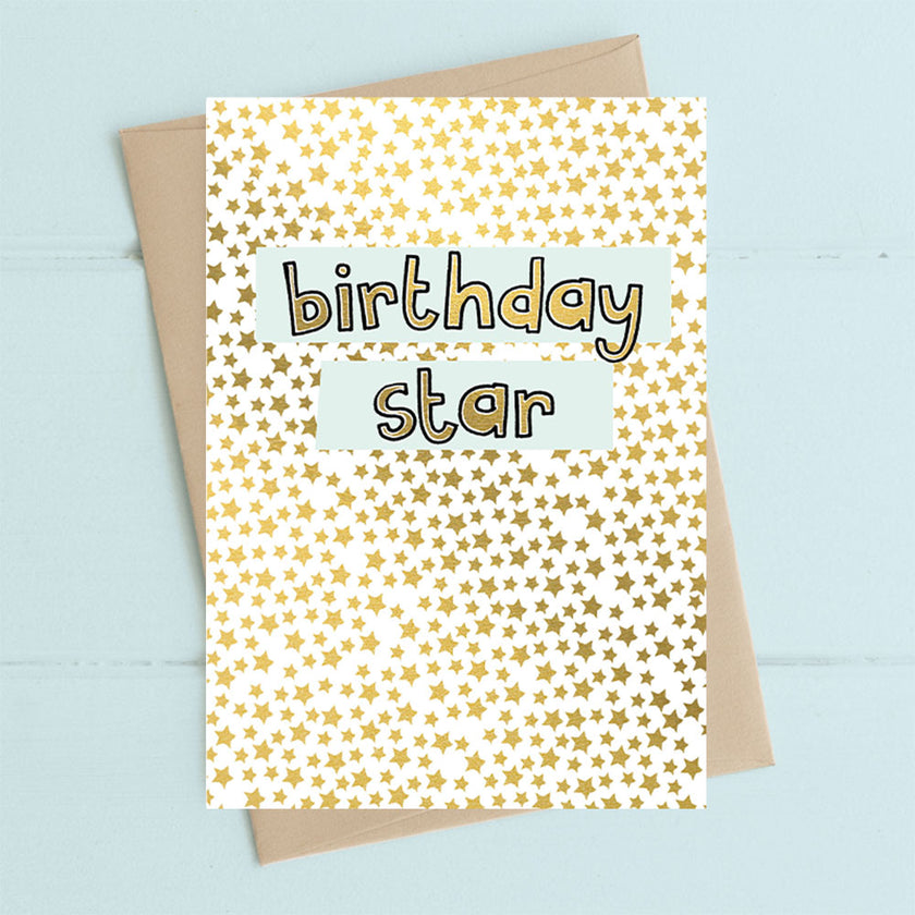 Birthday Star Card