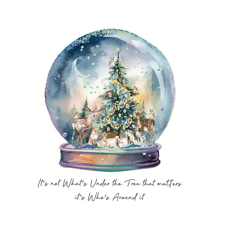 Snow Globe Christmas Boxed Cards