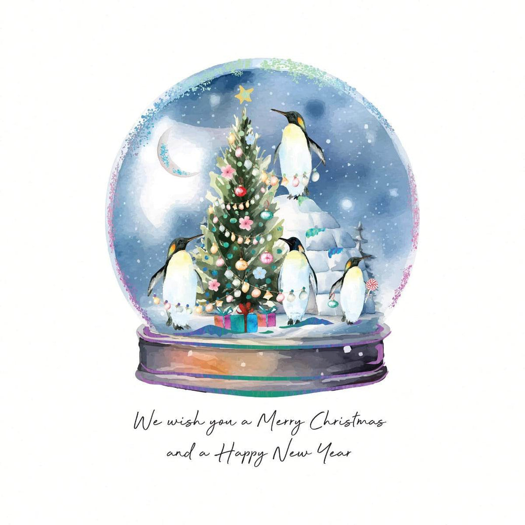 Penguins Christmas Boxed Cards - House of Cards