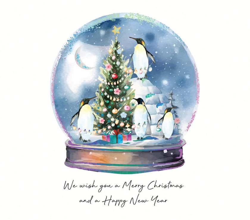 Penguins Christmas Boxed Cards