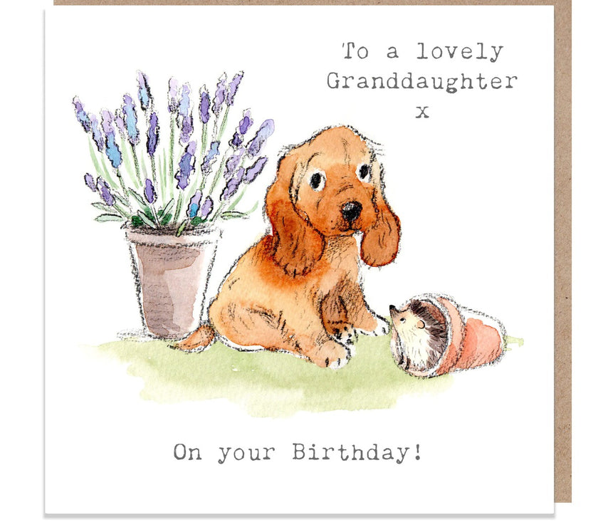 Granddaughter Birthday Card