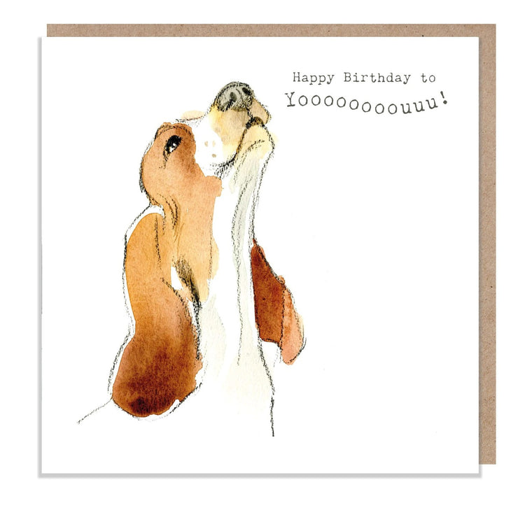 HowDog Birthday Card