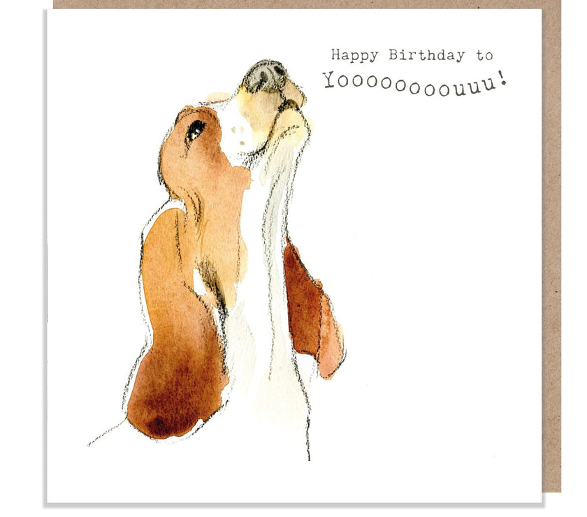 HowDog Birthday Card