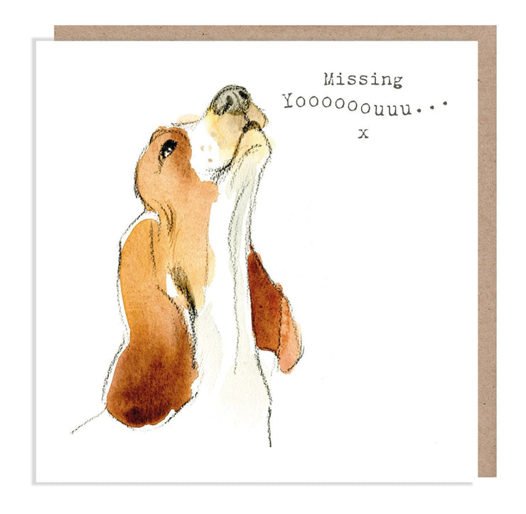 Missing You Card