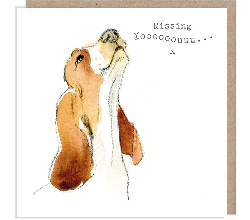 Missing You Card
