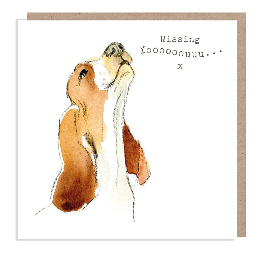 Missing You Card